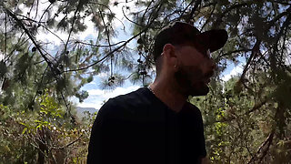 I went out with my two friends to exercise, but we ended up having a delicious threesome outdoors.