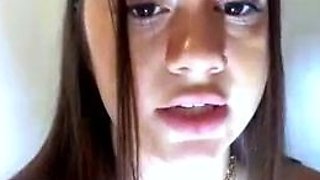 Beautiful Amateur cute teen babe toying pussy