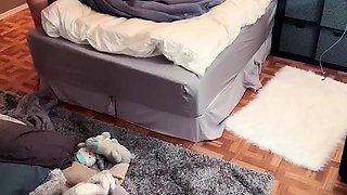 Awesome blonde GF fuck hidden cam