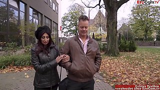 Hot Turkish Milf With Dark Hair Fucks Her Boyfriend At Her Home In Nylons And