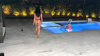 Big Booty Brunette Rough Fucked and Facial! Melody Night