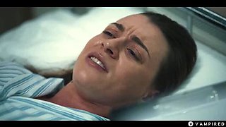 Redhead Nurse Hypnotizes Brunette With Big Tits - Lesbian Vampire Mind Control Sex