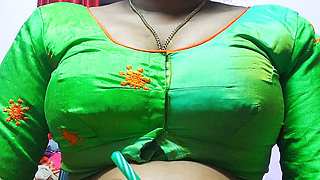 Beautiful Indian wife is encouraging her husband to have sex