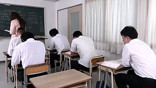 Japanese teacher fucked by student