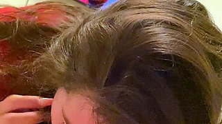 Czech amateur blowjob and fucking POV in public