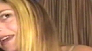 Blonde Burgalar Cutie Cunt Creampie Pretty Pussy While Pregnant BFF Organize Cock for Her