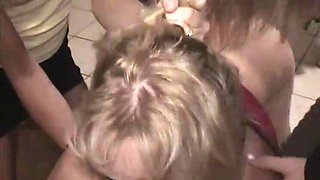 Blonde Bitches Fucked by Hungry Husbands