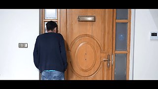 Shame4k. nosey teenager shaft receives a lesson from his mommy\u2019s matriarch friend