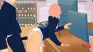 Car Toon In Jujutsu Kaisen Yaoi - Yuuji Fucked By Gojo On A Table