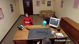Eating out and having intercourse horny cougar in the office