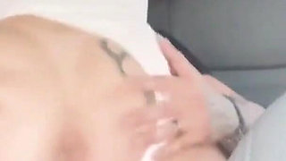 We Fucked in the Car and I Had a Squirting, I Got All Over My Boyfriend's Dick and He Came in My Mouth