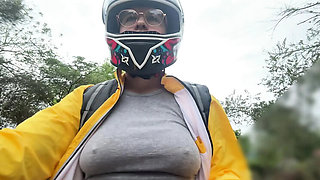 Sweetfantasy131 Hot Latina Delivery Girl No Bra Public Creampie Doggy Style