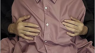 Oh, Are You Without A Bra Today? Then Can I Touch Your Tits? // Tits Massage