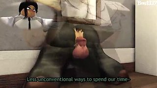 Amateur Girlfriend Rough Doggystyle POV - Big Cock Hard Fuck Homemade Office Sex