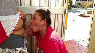 Fucking Outdoors In Front Of The Public Street With My Stepbrother. I Am A Horny And Exhibitionist Stepsister 11 Min