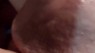 Vibrator edging full of cum makes orgasim the whole time