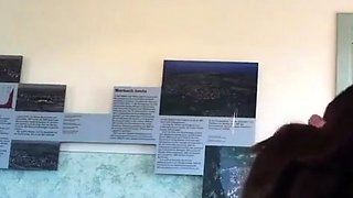 Big-Titted Amateur MILF Flashing in Public