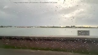 French Amateur Wife Cheats with Big Cock on Balcony - Maevaa Sinaloa