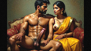Indian aunty loves to suck my big cock and take my dick Deeper and swallow my cum before her husband reaches home