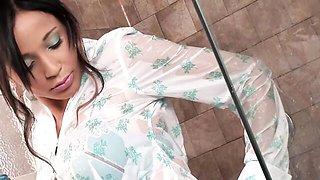 Titopia featuring Romana's shaved scene