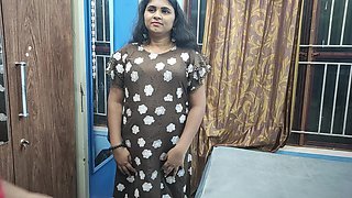 Boy Seduce His Work Mate Girl Friend and Sex in Bedroom While No One in His House