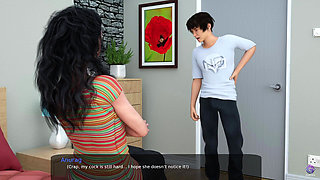 Hot MILF Caught Me Peeking on My Stepaunt - 3D Hentai Animated Porn - Milfy City