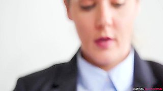 Busty Secretary Valentina Riccis Ass Pounded By A Fat Cock