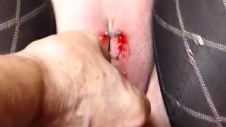 Pulled amateurs close up car sex