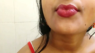 Beautiful Wife Sex Her Husband in Bathroom