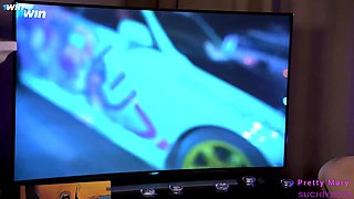 Dive into a wild birthday bash with passionate group ecstasy