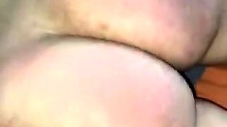 Horny amateur is taken up the ass by this black dick