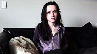 Brunette Solo Webcam Masturbation