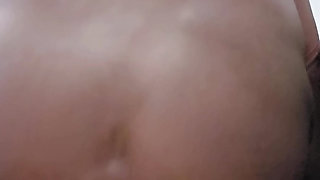 Monster dildo riding and cumming