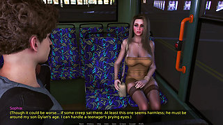 Awam Sophia Real Fuck Edition - Sophia's Insane Lust - Fucking a Young Stranger on the Bus