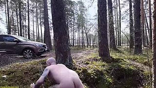 Shy Teen's First Anal in Car - Rough Outdoor Fuck & Facial