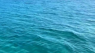 Clear Skys Blue Water With The Perfect Babe Angel Youngs