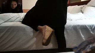 Four horny amateur drunk dudes having group sex