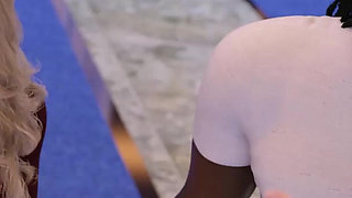 The Spellbook Corruption Route #10 - 3D Porn Gameplay - BBC and Stepbro Vs Stepsister