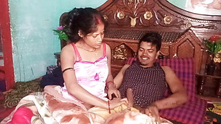 Bihari sexy housewife fucked with her father in law bihari couple