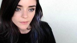 Close up teen foot worship