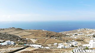 Sensuous Christian Clay and Liya Silver - shaved sex - Vixen