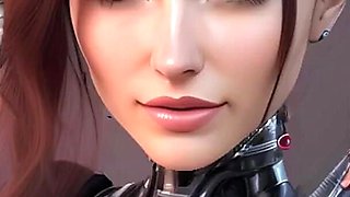 3D Hentai Cybernetic Babes - Digital Art