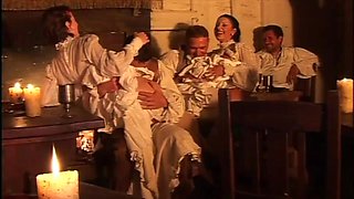 Great Orgy in the 18th Century Venetian Inn
