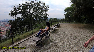 PAWG Cheerleader Zuzu sweet skips practice for threesome- Immoral 4k