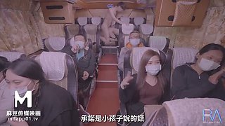 Model - Hot Asian Screaming Whore Rough Fucked On The Bus
