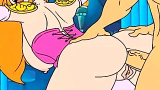 Famous toons anal orgasm