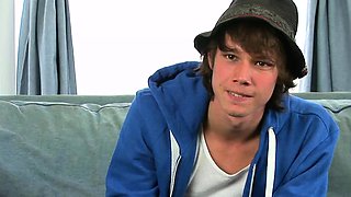 Justin Lebeau Takes Cum In His Face