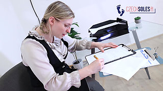 Office Stinky Pantyhose From Boots