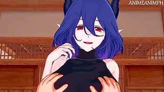 Busty cartoon girl hot porn video