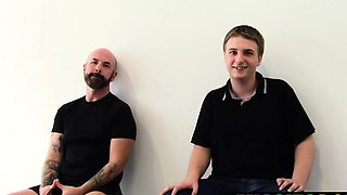 Tattooed Aussie Jaxon Anally Fucks Wyatt Wet Ass